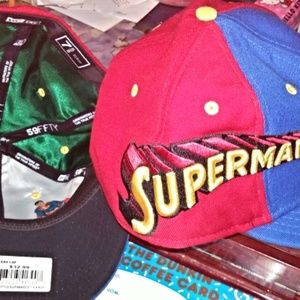 New Era 59/FIFTY SUPERHERO BASEBALL CAPS NEW